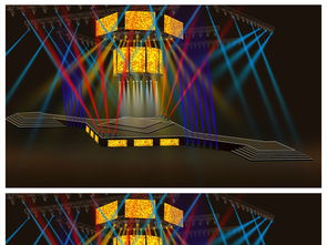 創(chuàng)意舞臺(tái)燈光效果圖設(shè)計(jì)指南與素材資源